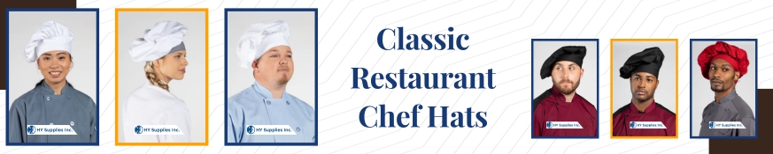Classic Restaurant Chef Hats
